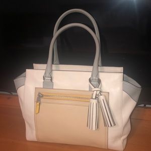 COACH LEGACY colorblock leather bag